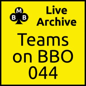 Live archive teams on bbo 44 320x180