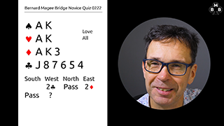 258c Novice Bidding Quiz