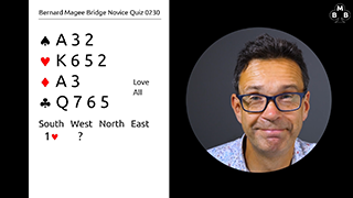 267a novice bidding quiz