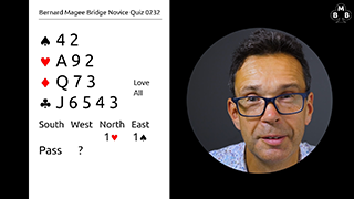 268b novice bidding quiz